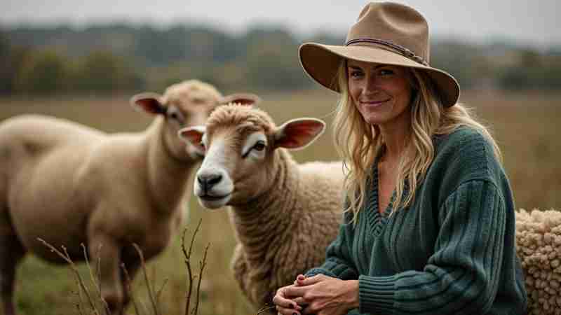 From Farm to Fashion: Sustainable Alternatives in Clothing, Concept art for illustrative purpose, tags: vom feld zur - Monok